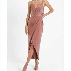 How Will I Know Dress Dusty Rose